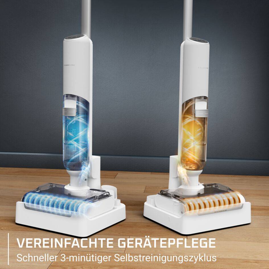 X-Clean 5 Pro, 2-in-1 Nass-Trockensauger, tiefe Reinigungskraft