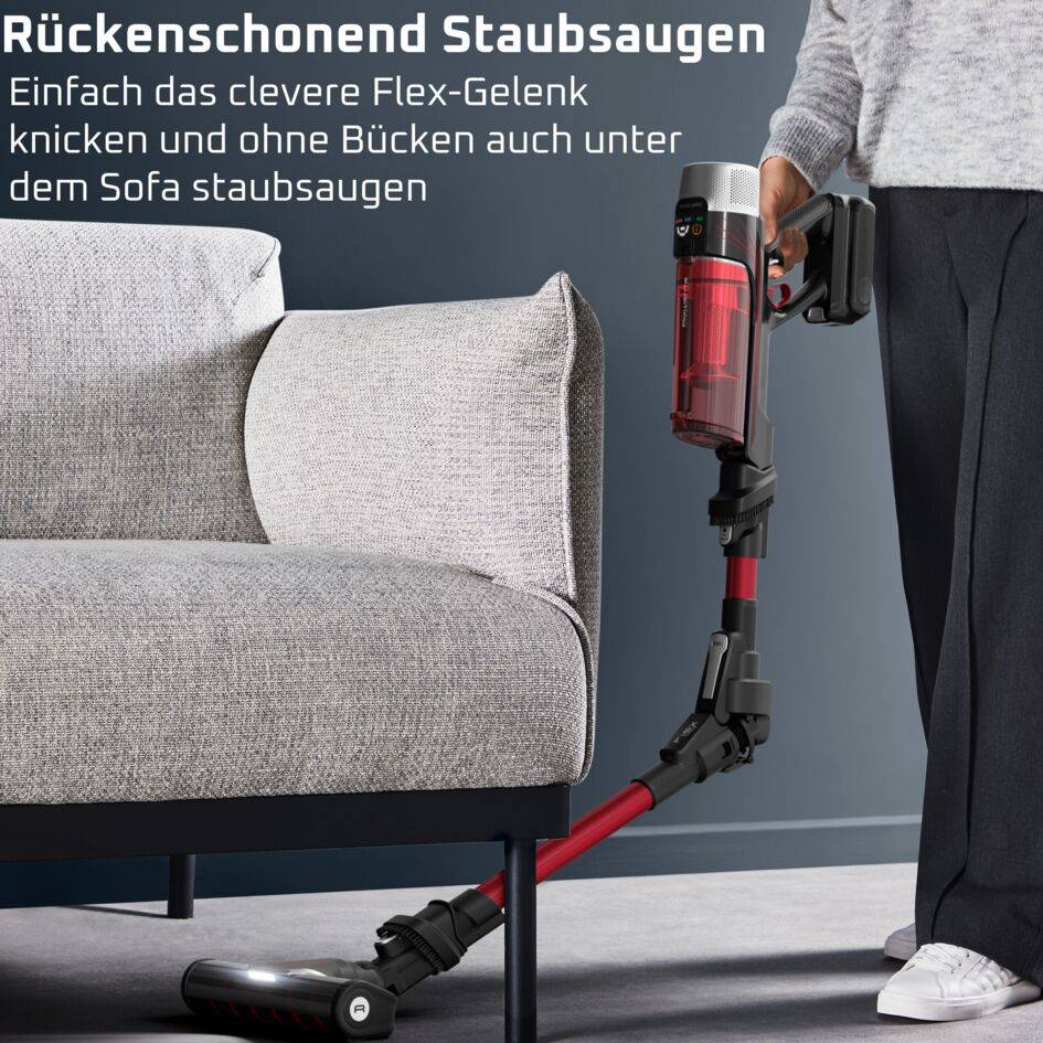 X-Force Flex 9.60 Complete, Akku Stab-Staubsauger, Tiefenreinigende Kraft