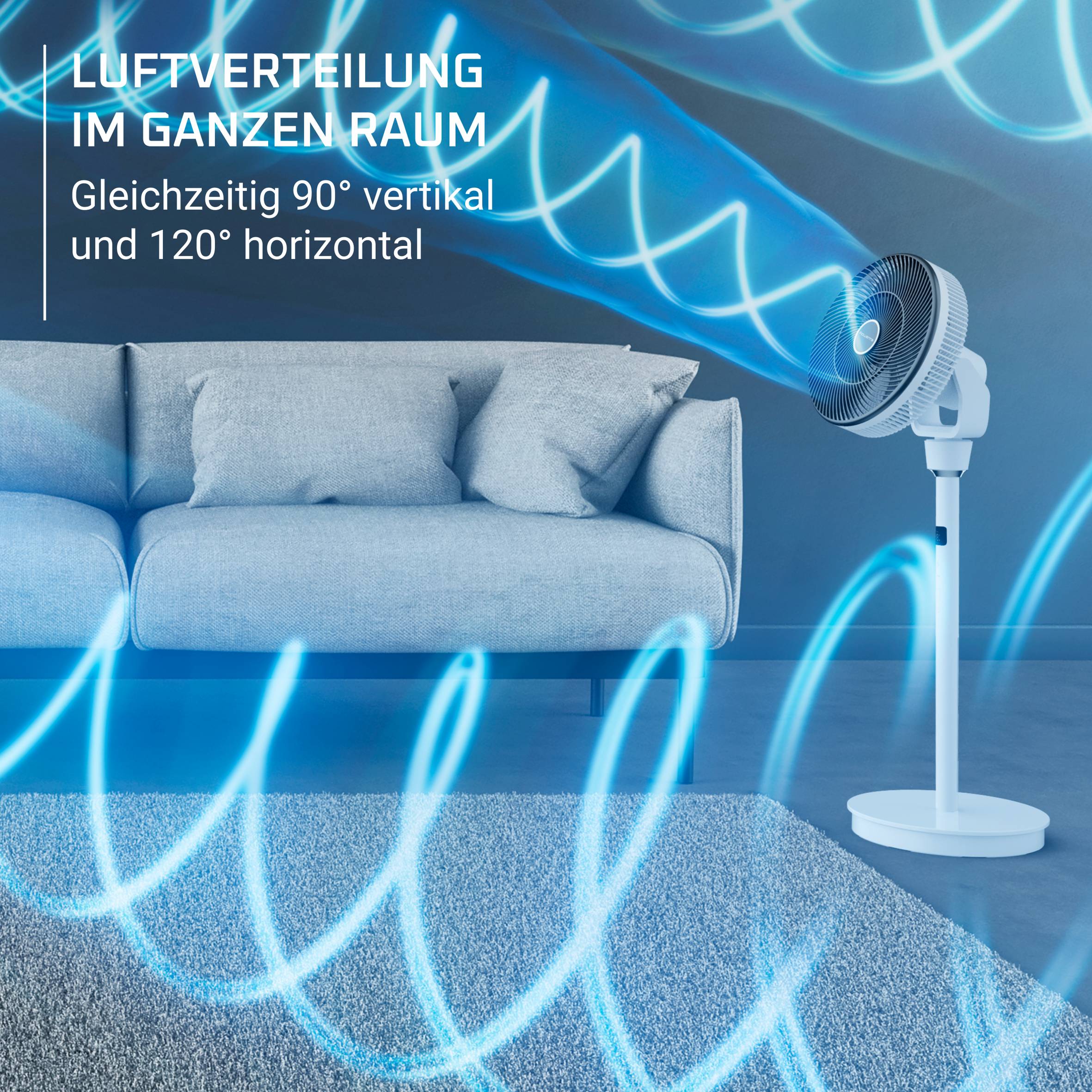 Turbo Swift Silence Standventilator QV5040