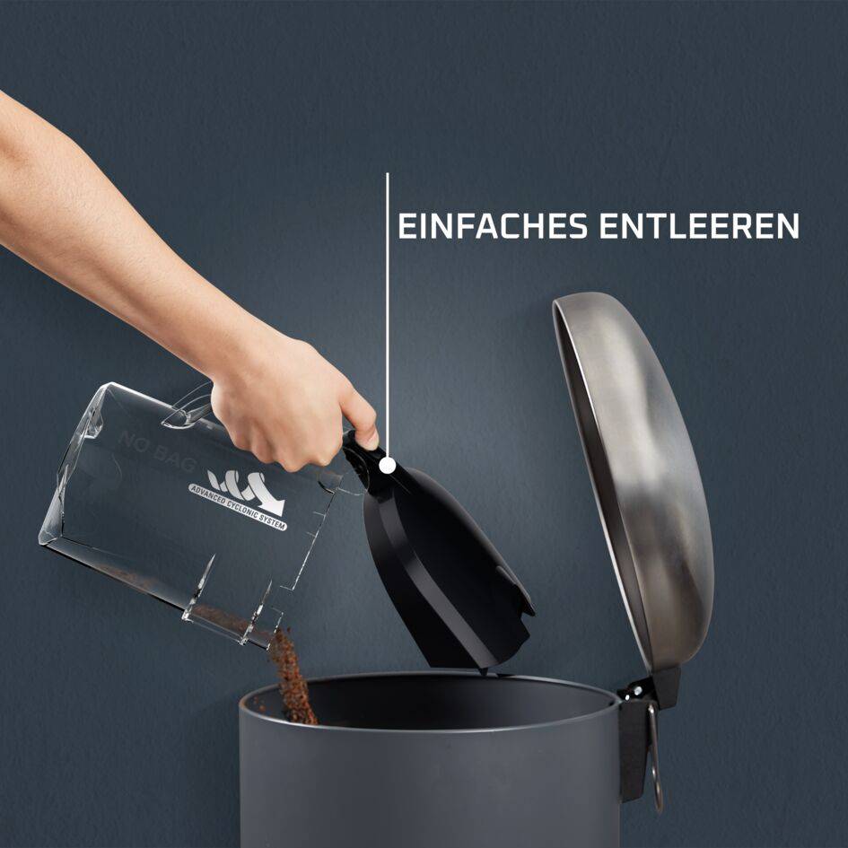 Compact Power Cyclonic Staubsauger ohne Beutel RO3725