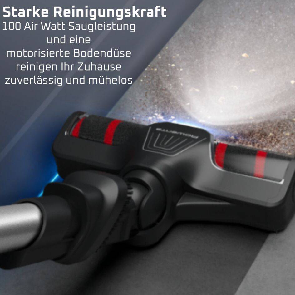 X-Force Flex 9.60 Complete, Akku Stab-Staubsauger, Tiefenreinigende Kraft