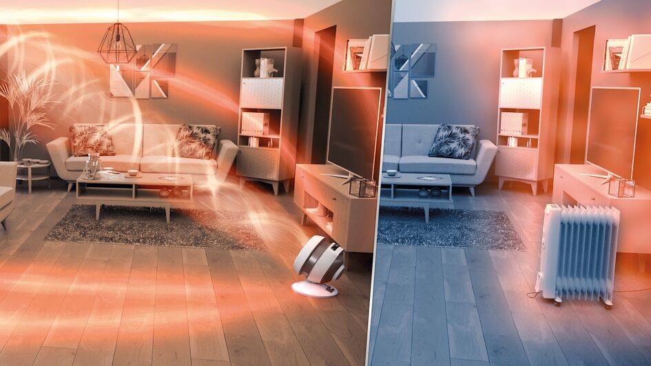 Air Force Intense 2-in-1 Ventilator und Heizlüfter HQ7152