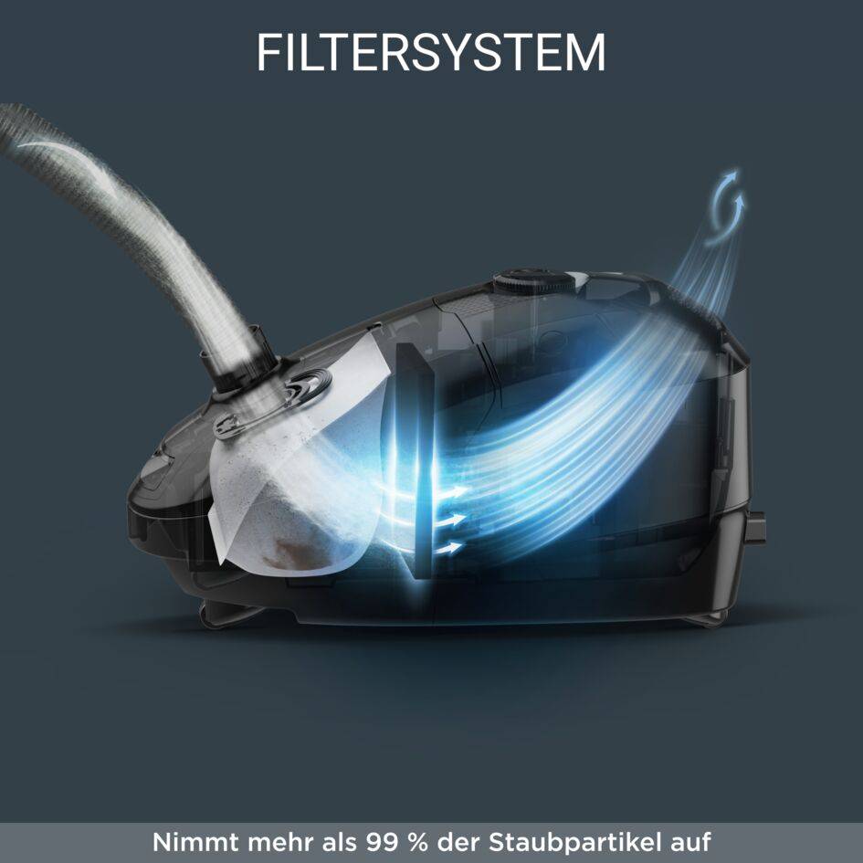 Power XXL Parkett Staubsauger mit Beutel RO3126