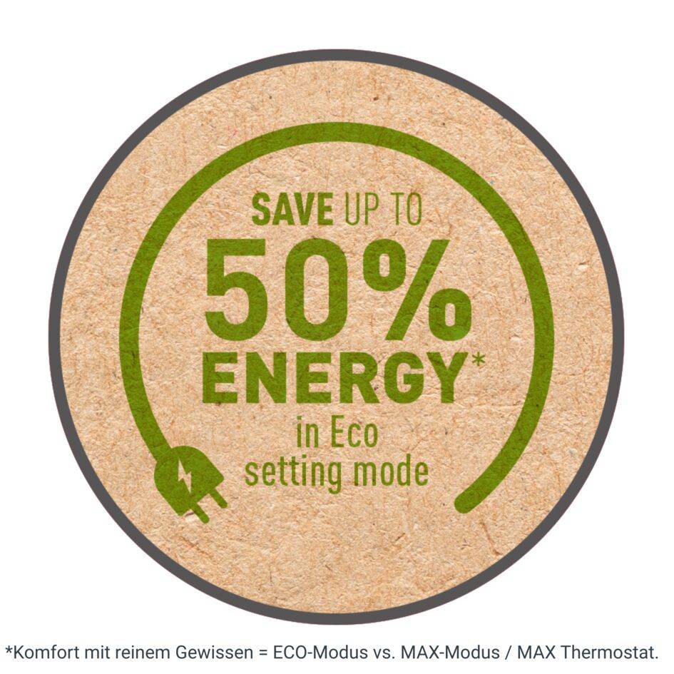 Intense Comfort, Heizlüfter, leise, 2000 W Leistung