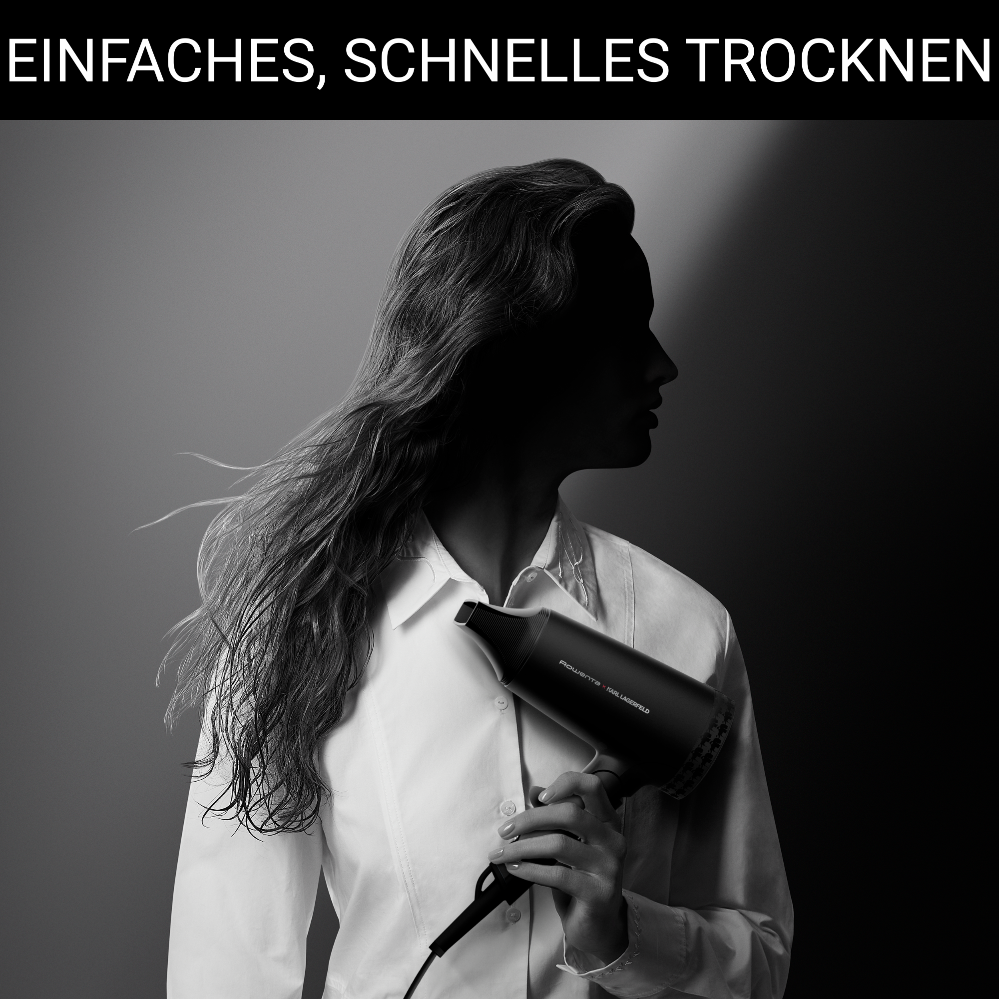 Rowenta x KARL LAGERFELD Express Style Haartrockner CV184L