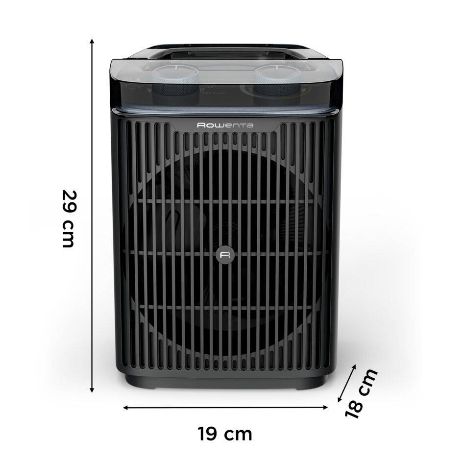 Intense Comfort Aqua, sicherer Badezimmer-Heizlüfter, 2400 W Leistung