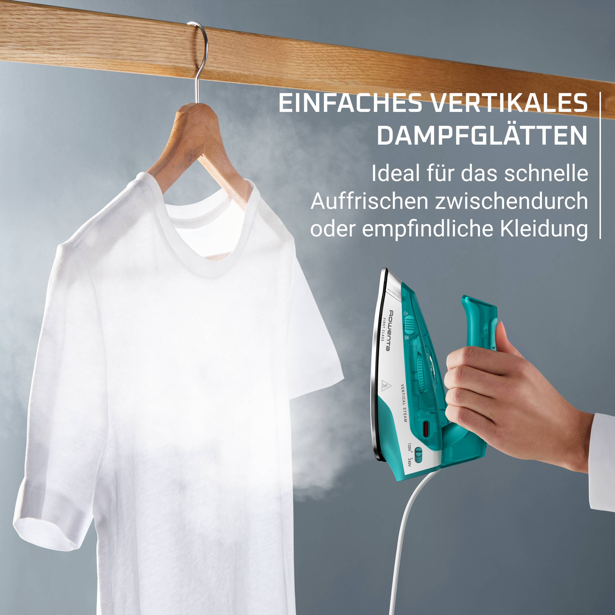 First Class Reise-Dampfbügeleisen DA1610