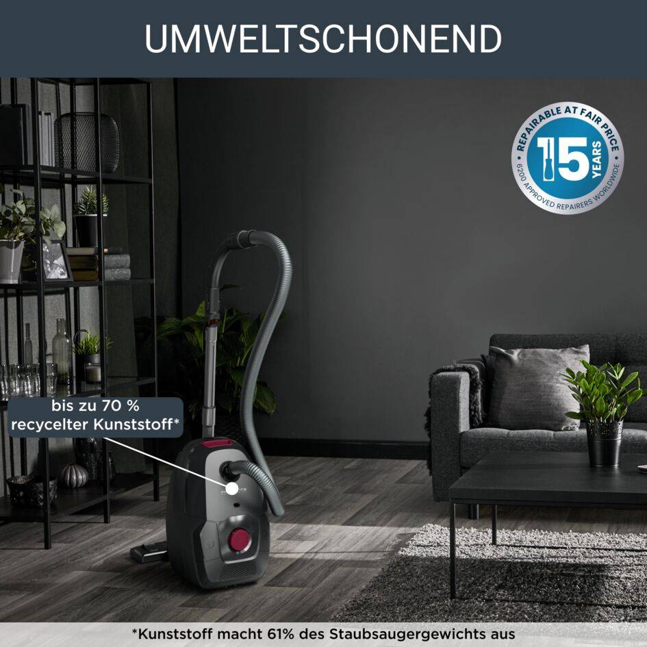 Green Force Max Staubsauger mit Beutel RO4933