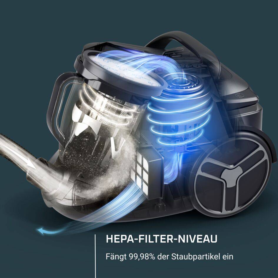 Silence Force Cyclonic Parkett Staubsauger ohne Beutel RO7935