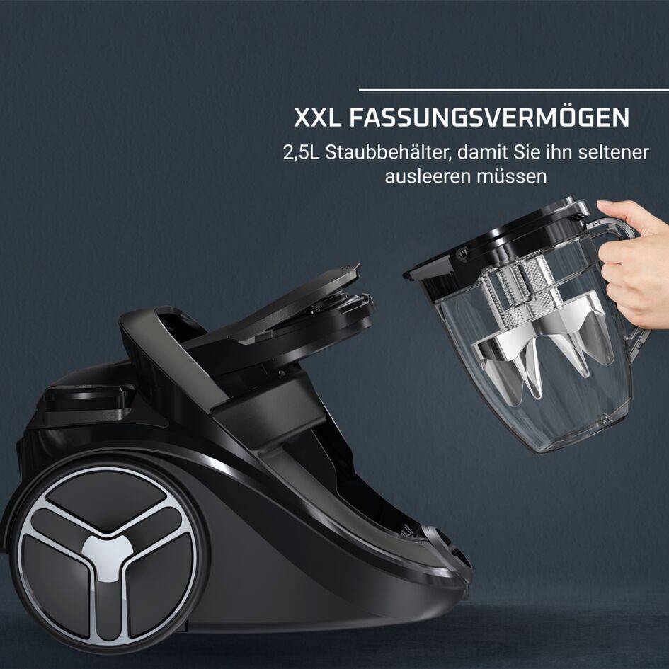 Silence Force Cyclonic Parkett Staubsauger ohne Beutel RO7935