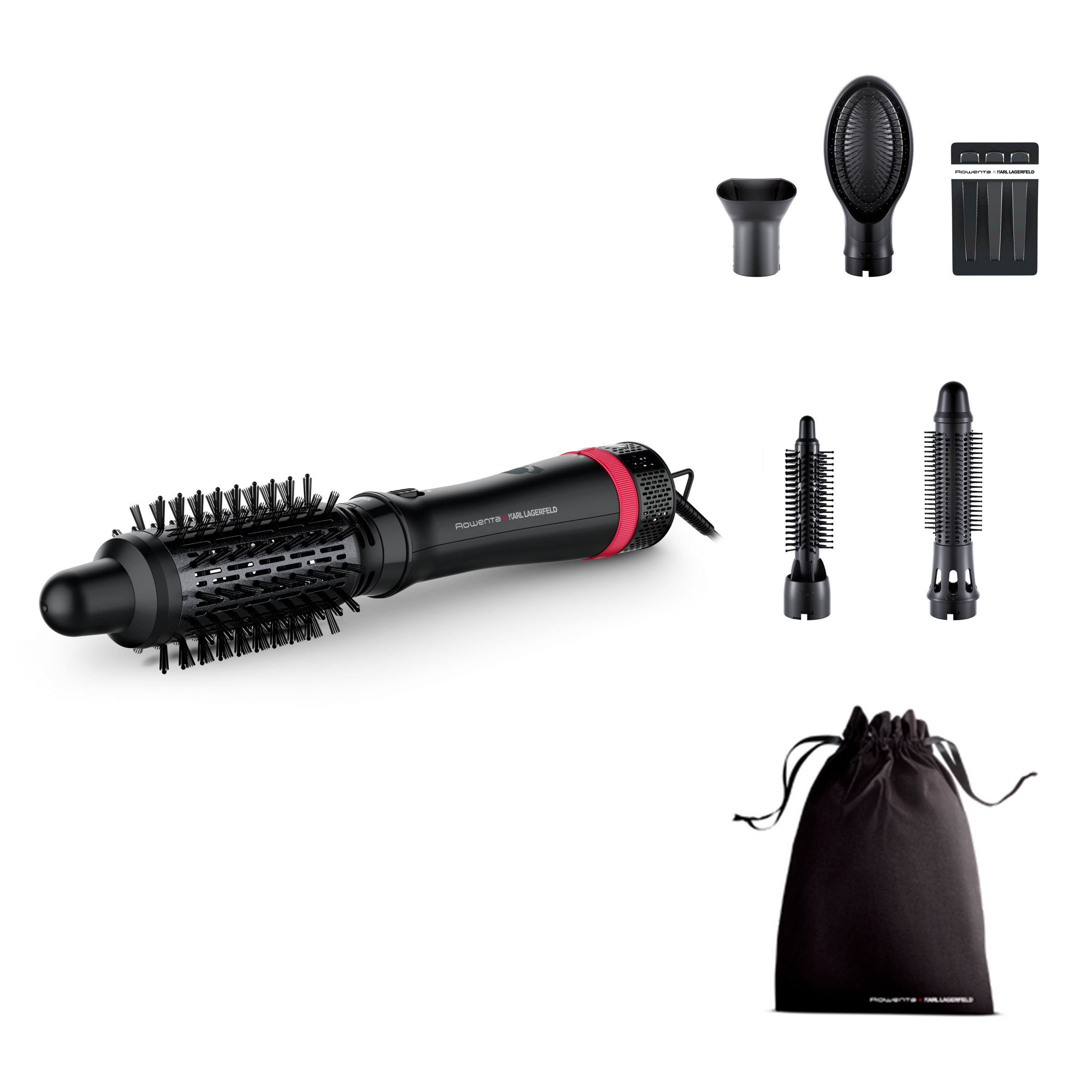 Rowenta x KARL LAGERFELD Express Style  Warmluftbürste CF635L