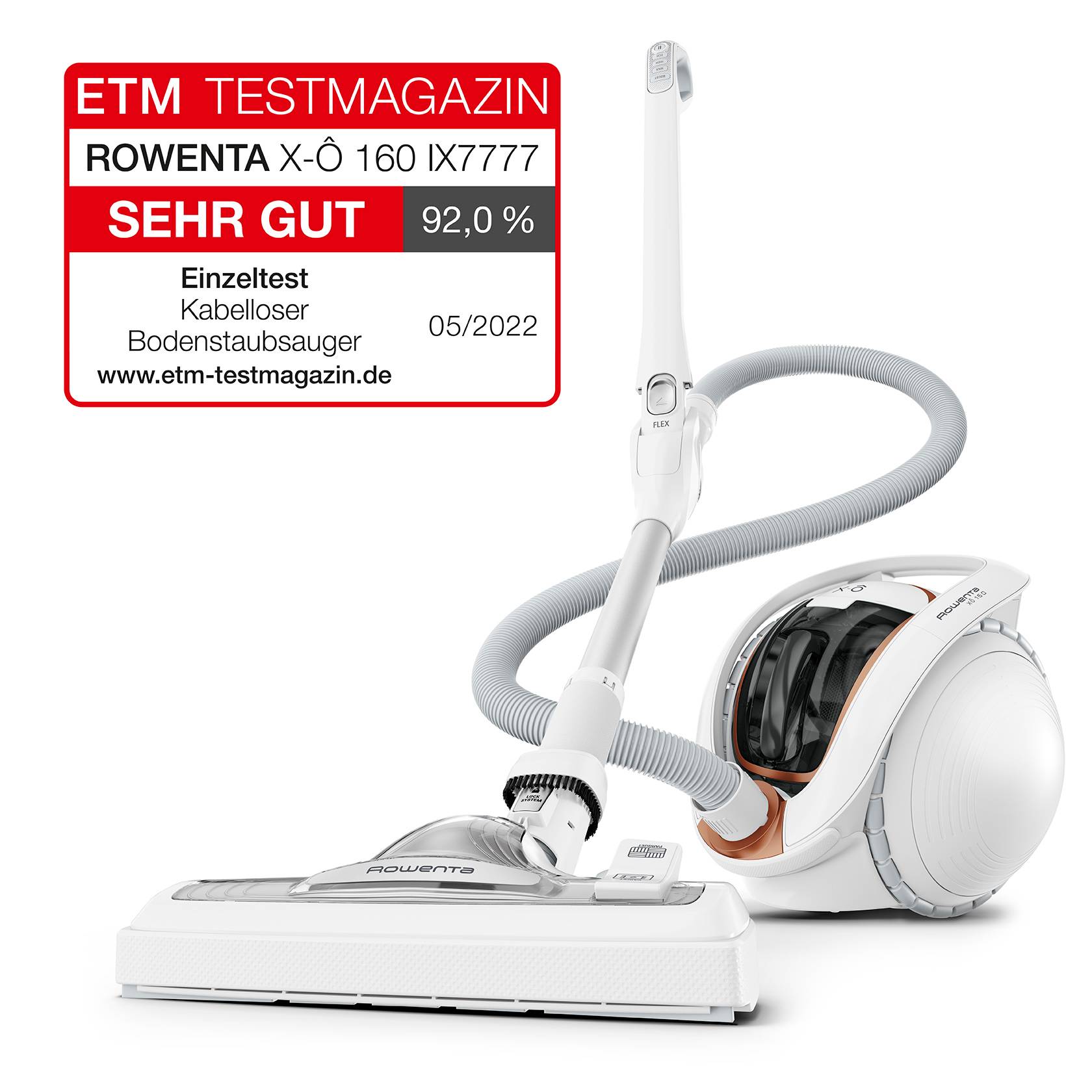 X-Ô 160 kabelloser Bodenstaubsauger IX7777