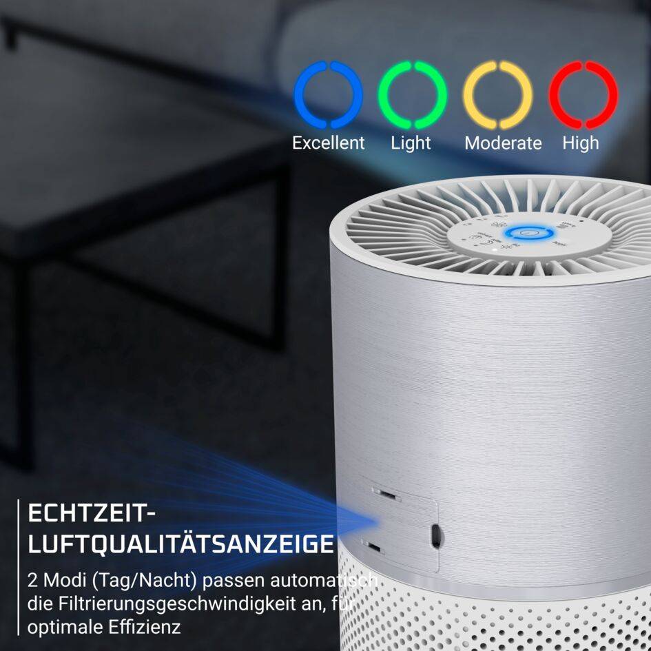 Pure Air Compact – Hocheffektiver Luftreiniger für Zuhause, PU2220