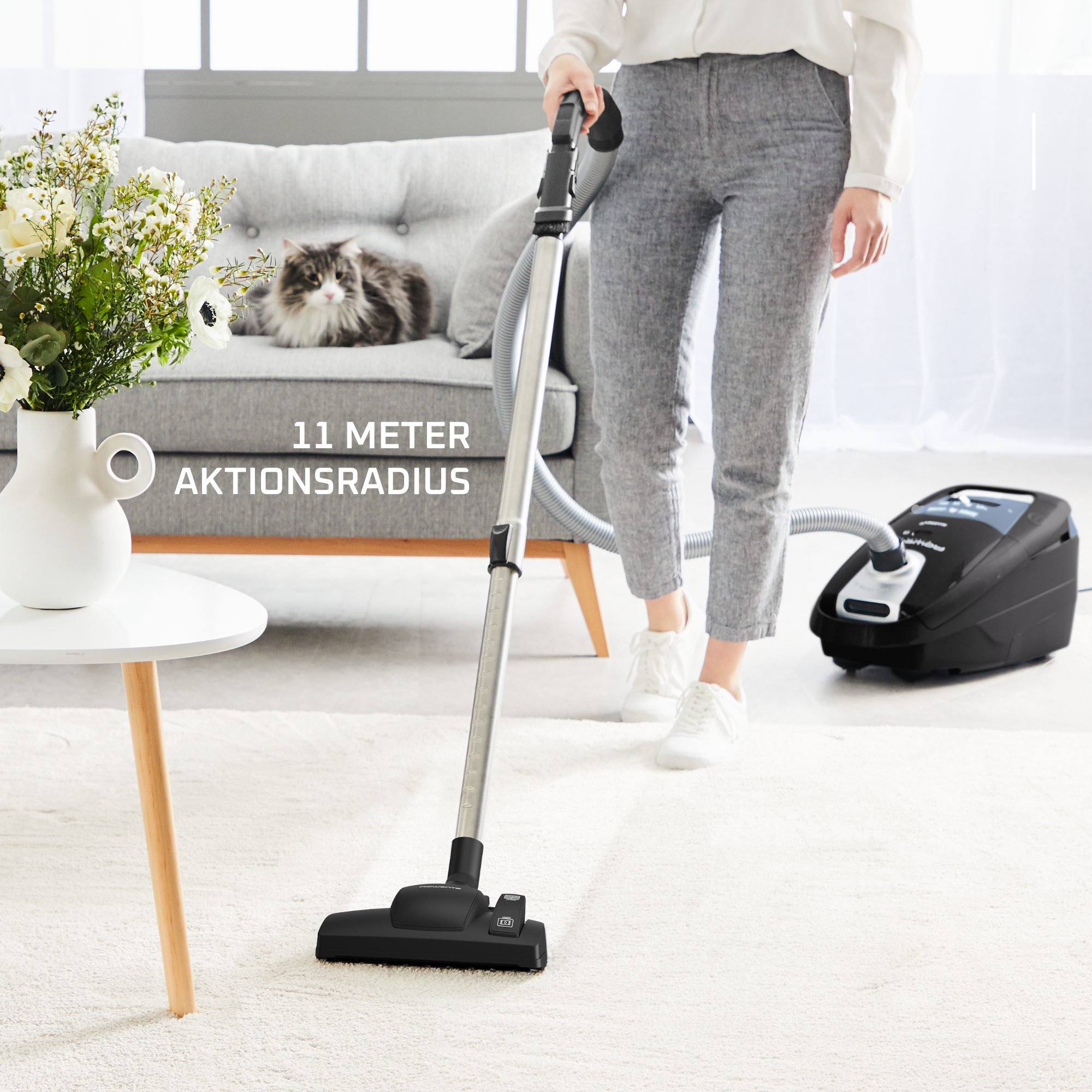 Silence Force Staubsauger mit Beutel RO7755