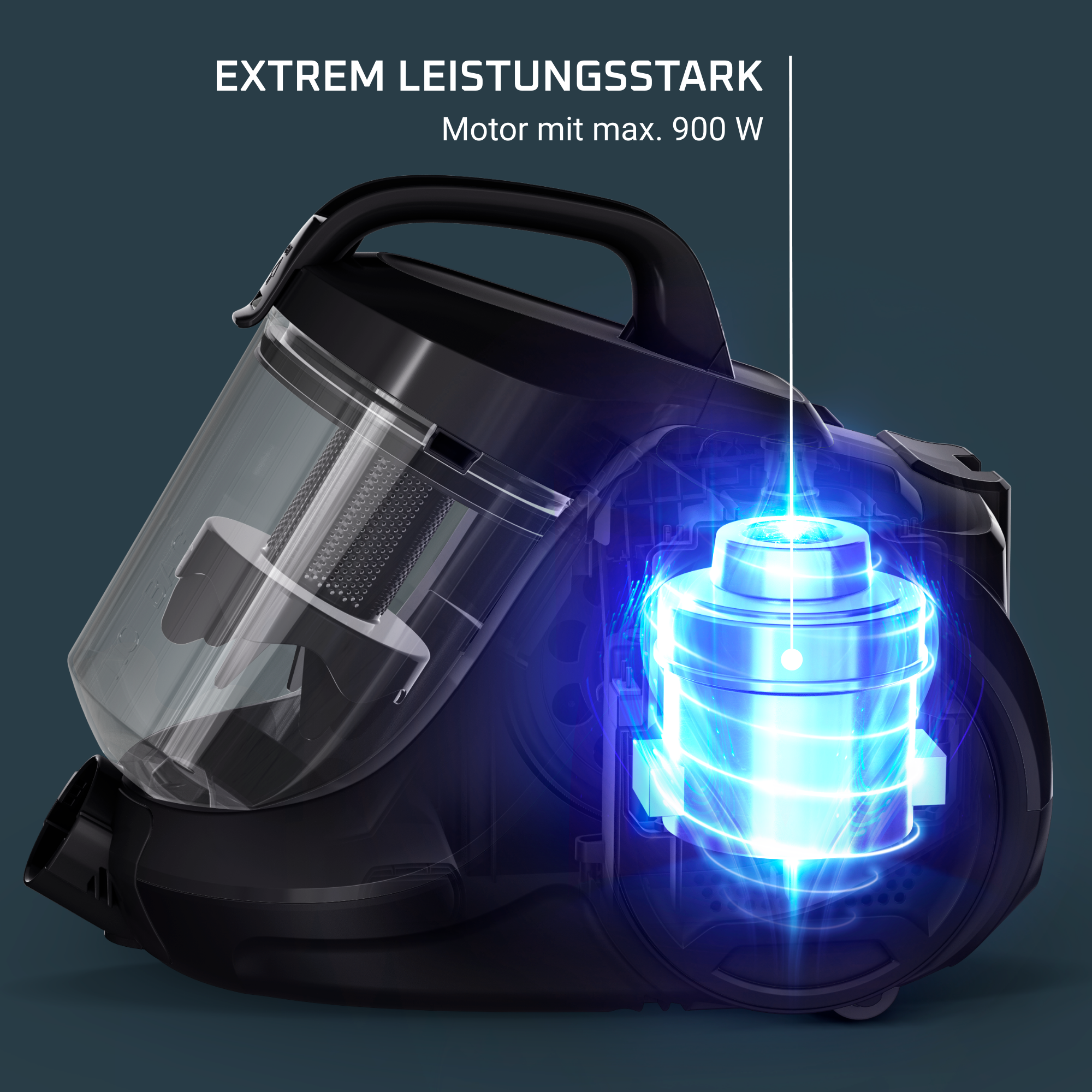 Swift Power Cyclonic Staubsauger ohne Beutel RO2913