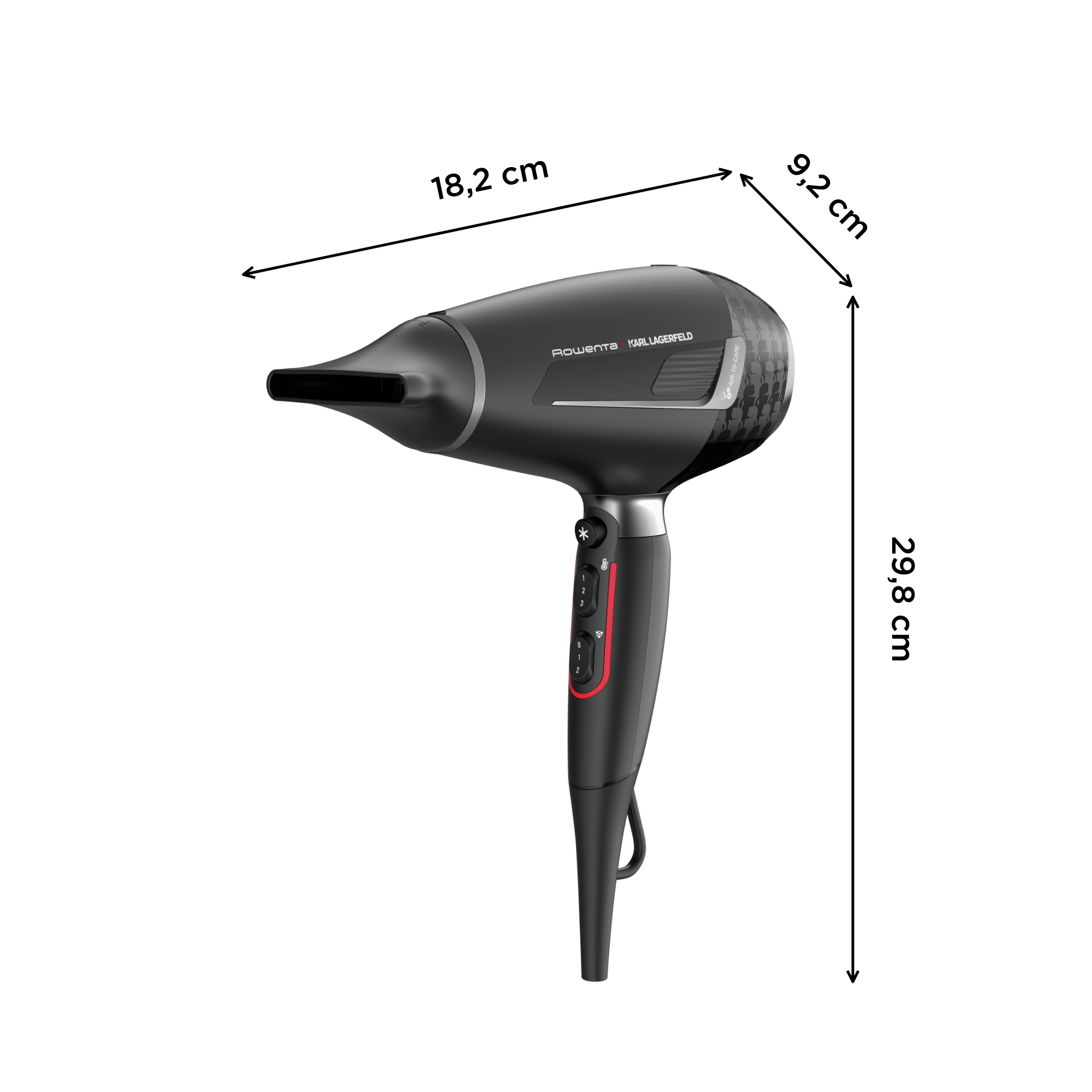 Rowenta x KARL LAGERFELD K/ Pro Stylist Haartrockner CV888L