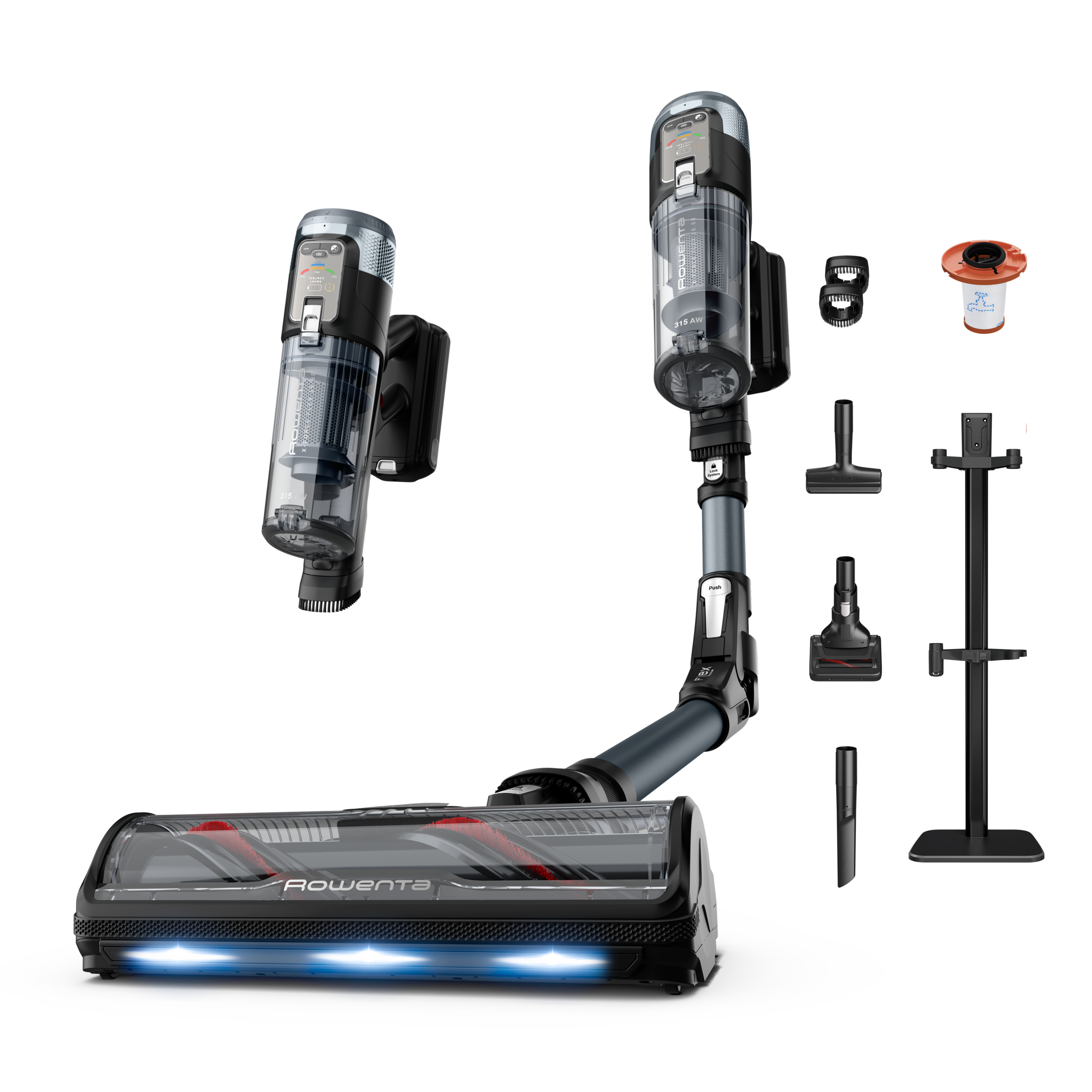 X-FORCE FLEX 16.60, Akku Stab-Staubsauger, extreme Saugkraft, 315 AW