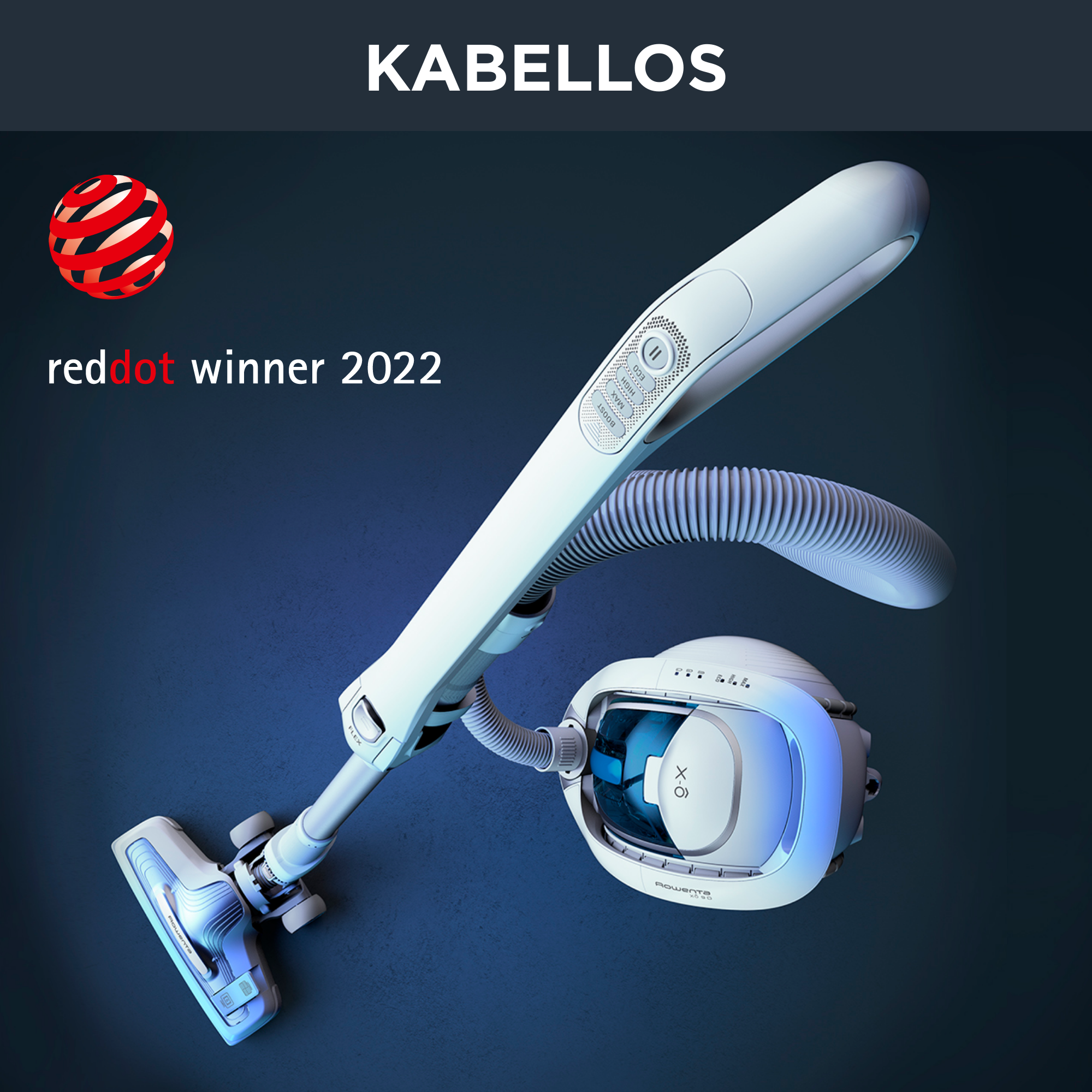 X-Ô 90 kabelloser Bodenstaubsauger IX7767