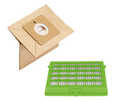 Papierstaubsaugerbeutel 6 Stk. mit Filter ZR004101