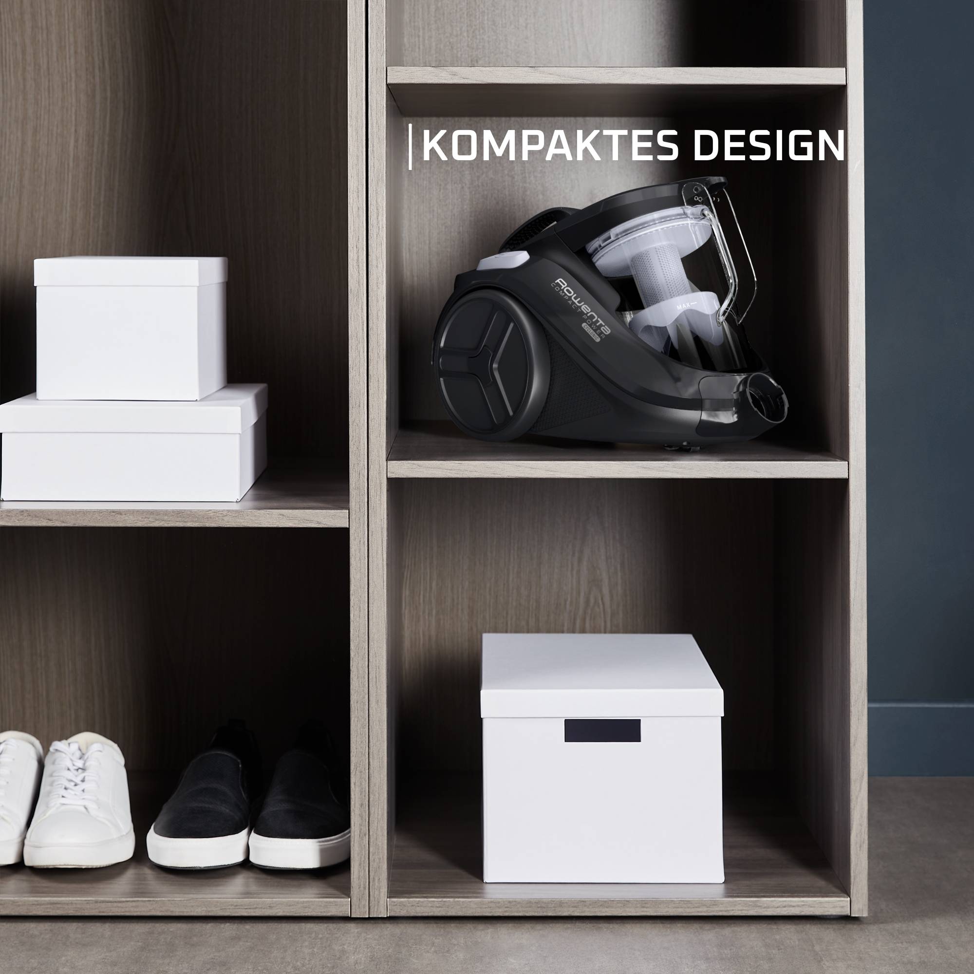 Compact Power Cyclonic Staubsauger ohne Beutel RO3725