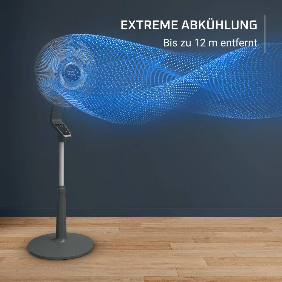 Turbo Silence Extreme, Standventilator, leistungsstark und energiesparend, VU5677