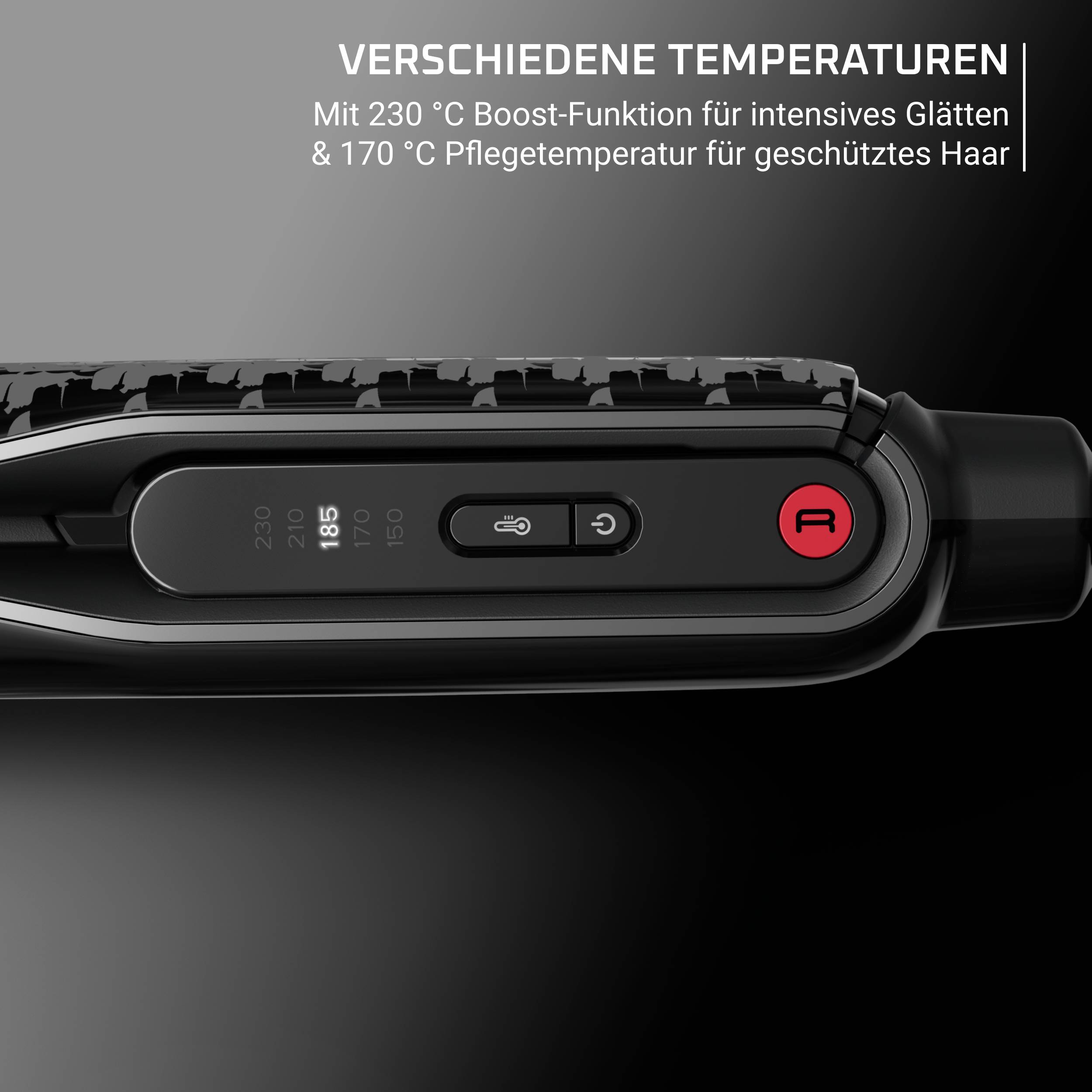 Thermostyle 2-in-1 Haarglätter und Lockenstab SF712L