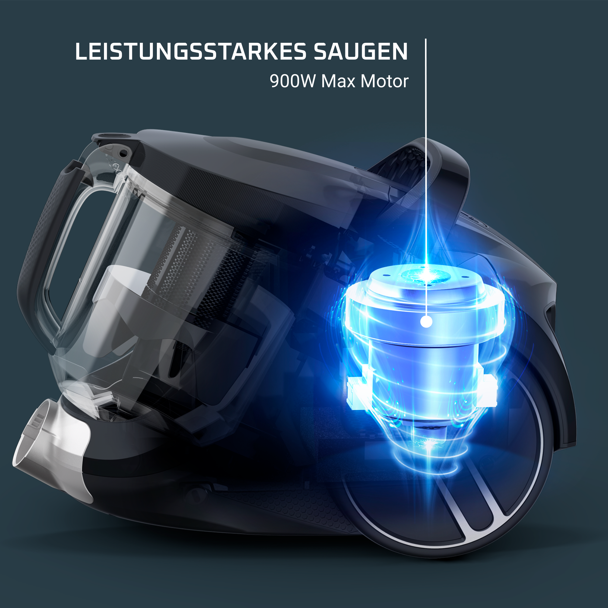 Compact Power XXL Staubsauger ohne Beutel RO4B11