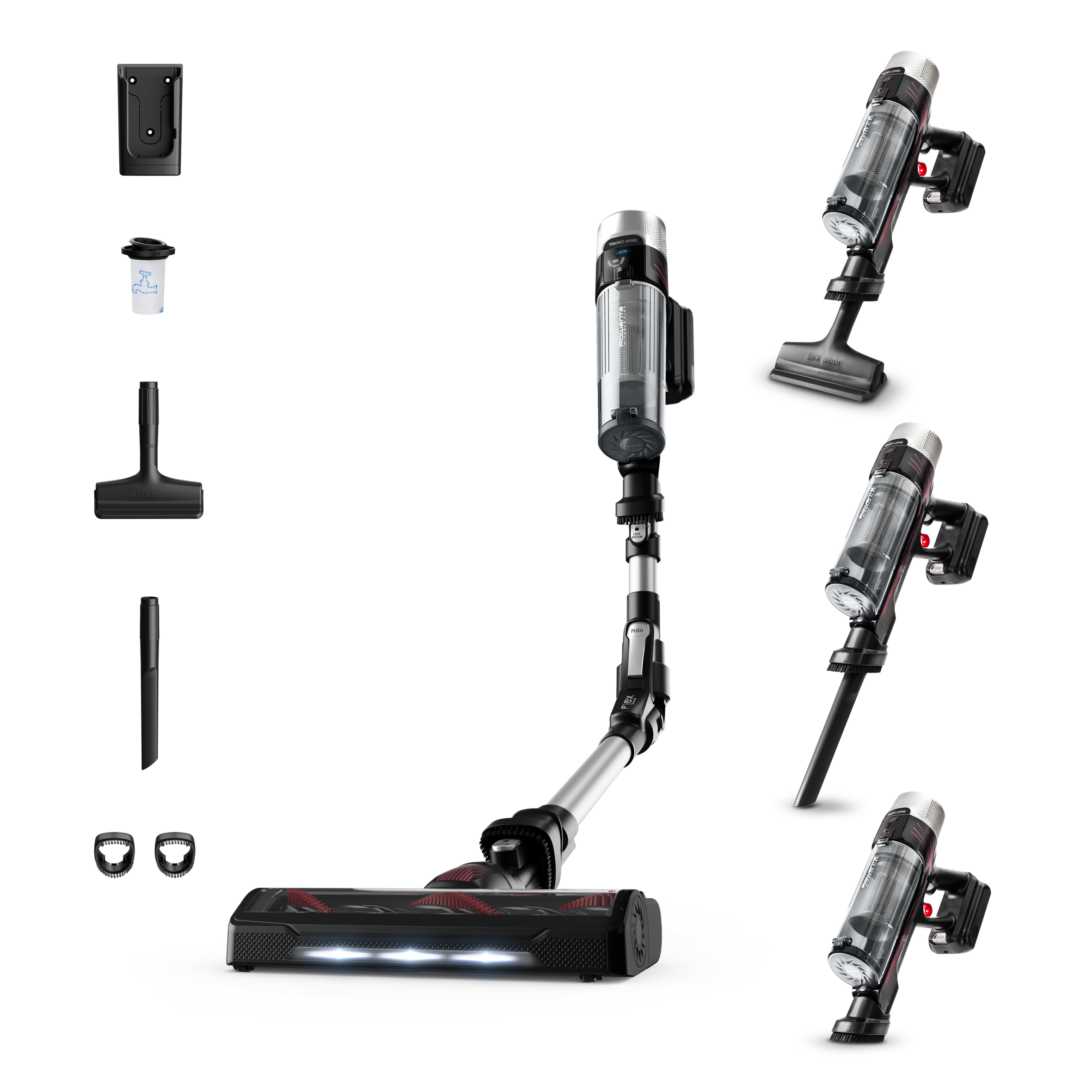 X-Force Flex 9.60, kabelloser Akkusauger, 100 Air Watt, bis 45 Min., RH2036