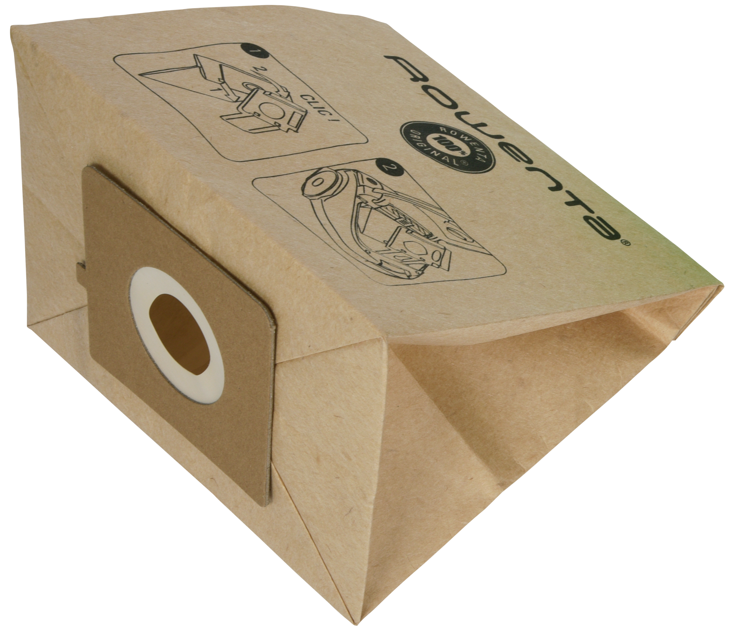 10 Papierbeutel + 1 Filter mit hoher Filterleistung + 1 Filter ZR007001
