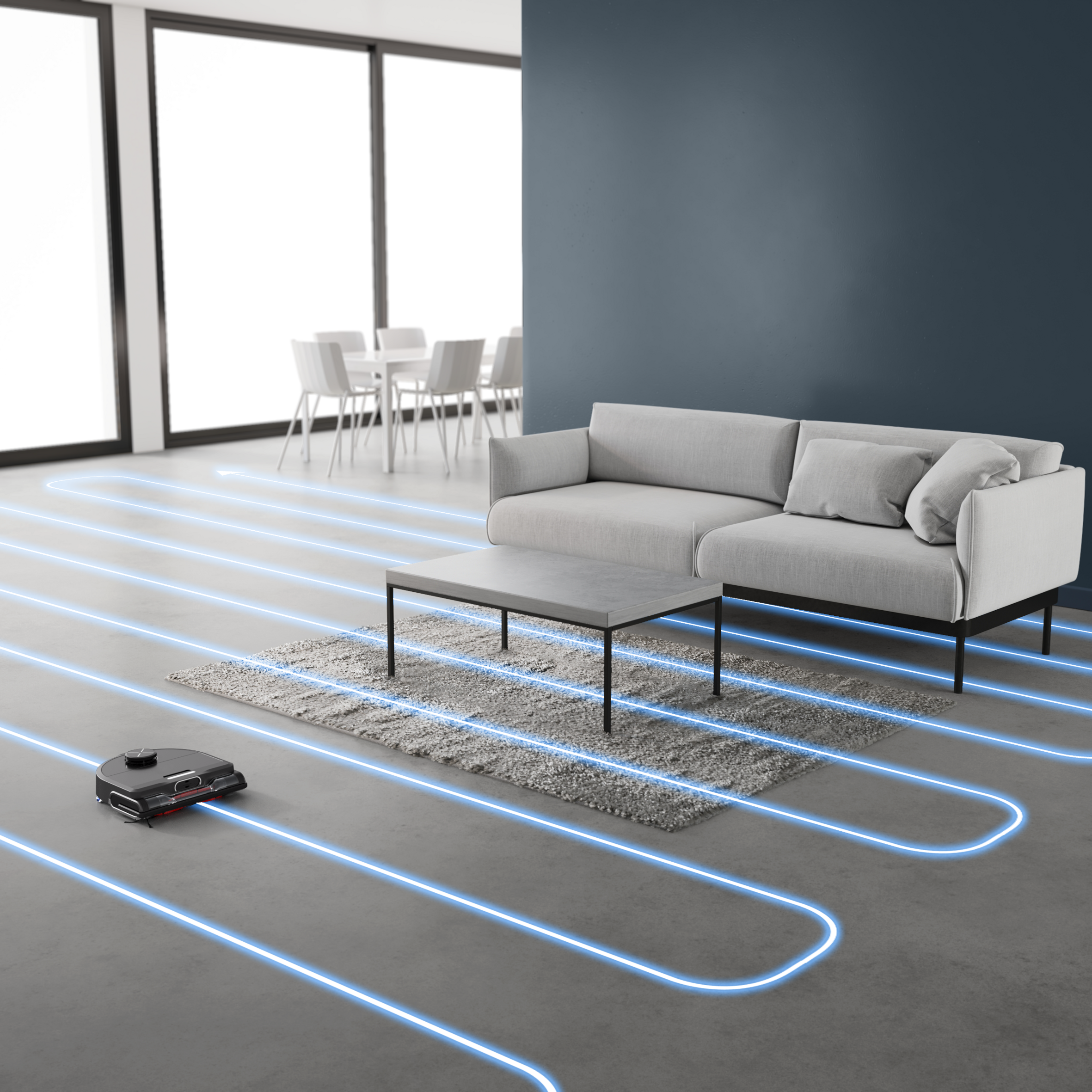 Rowenta Saugroboter mit intelligenter Steuerung