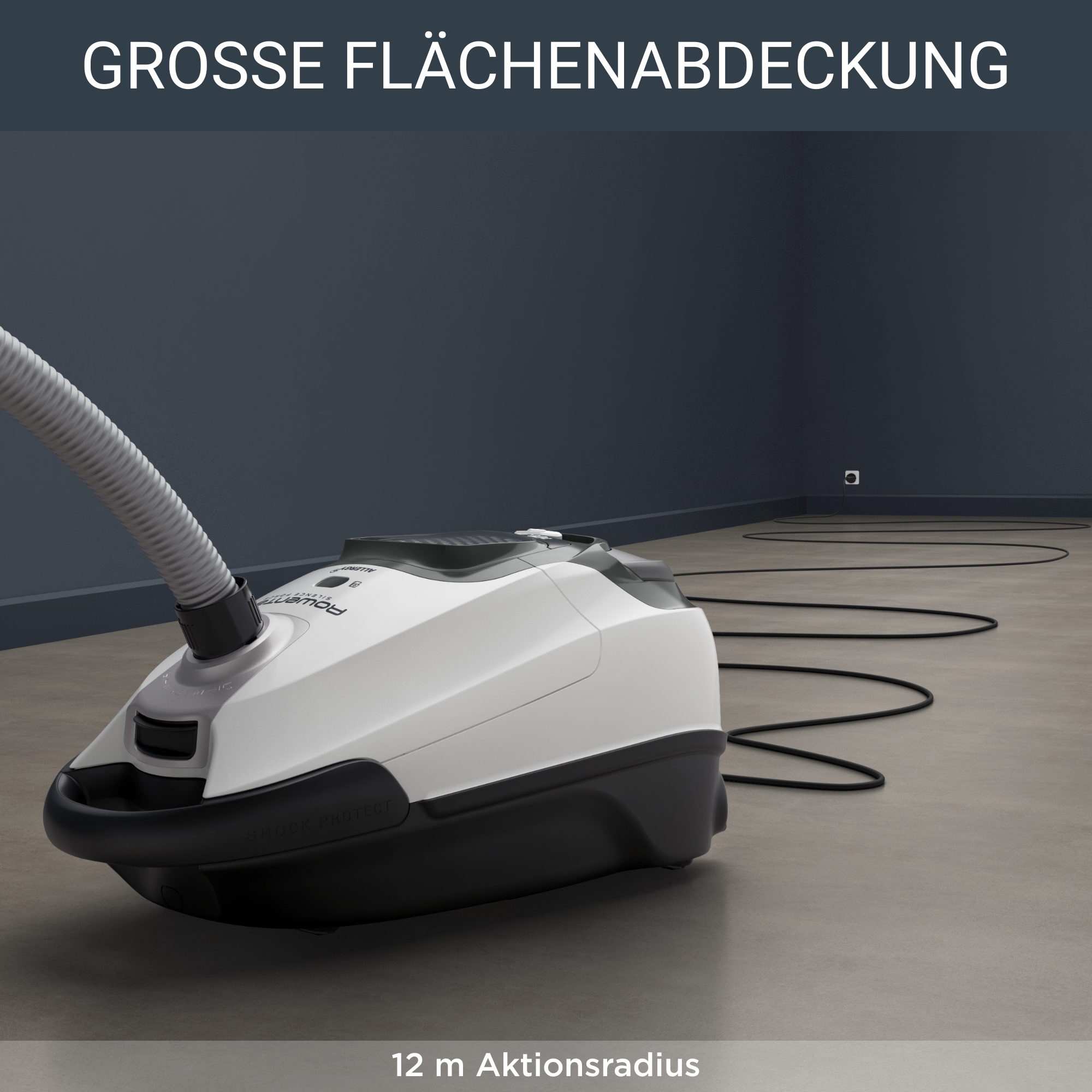 Silence Force Allergy+ Staubsauger mit Beutel RO7457