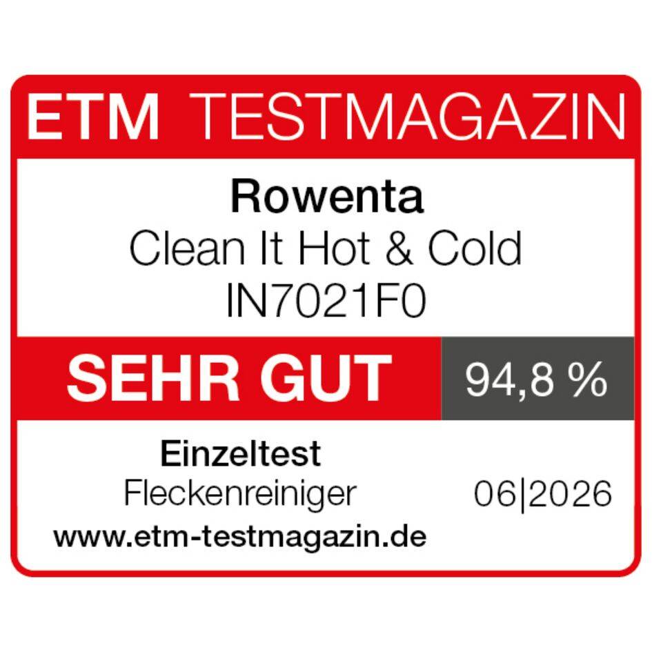 Clean It Hot & Cold Fleckenreiniger IN7021