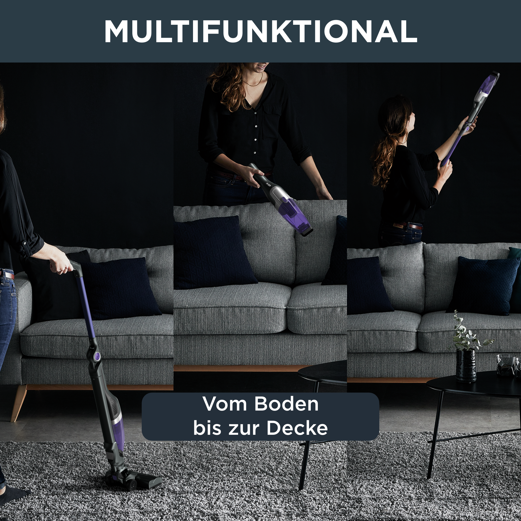 Xtrem Compact 2-in-1 Akkustaubsauger RH1238