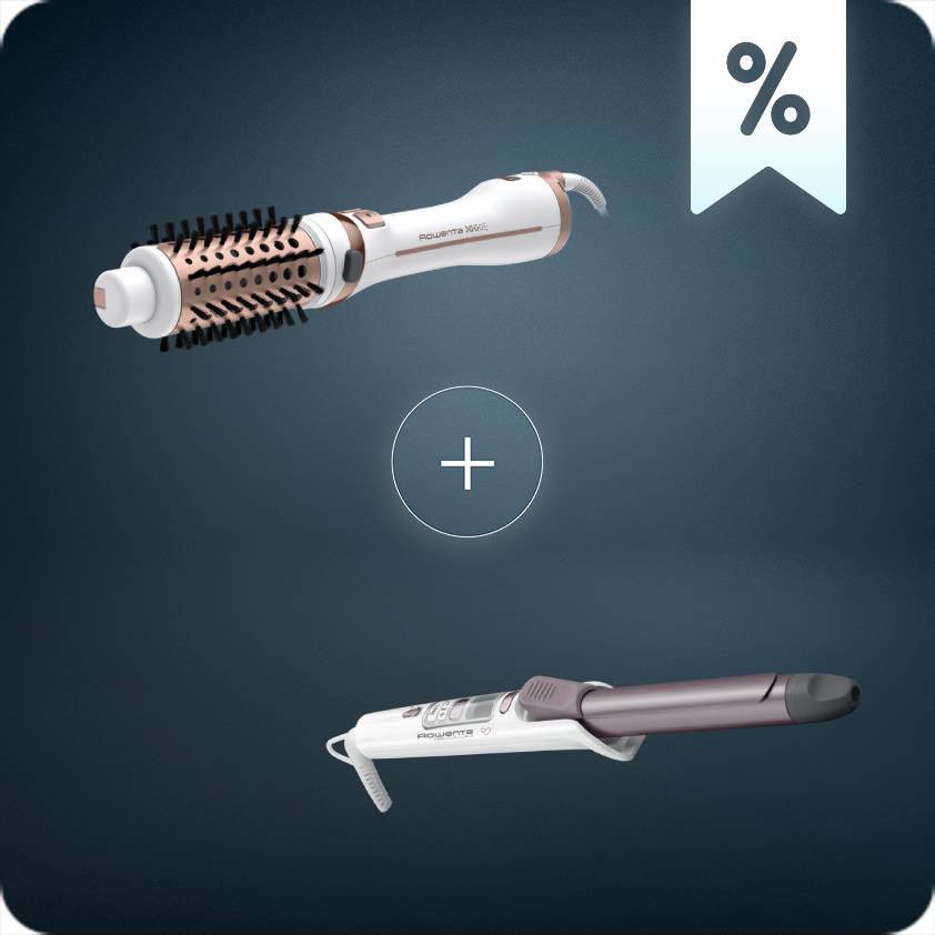 Ultimate Care Warmluftbürste und Lockenstab