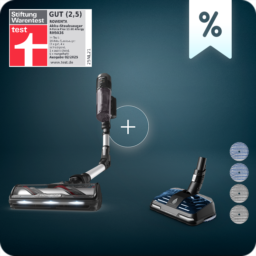 X-Force Flex 13.60 Allergy und Aerospin Aqua Düse