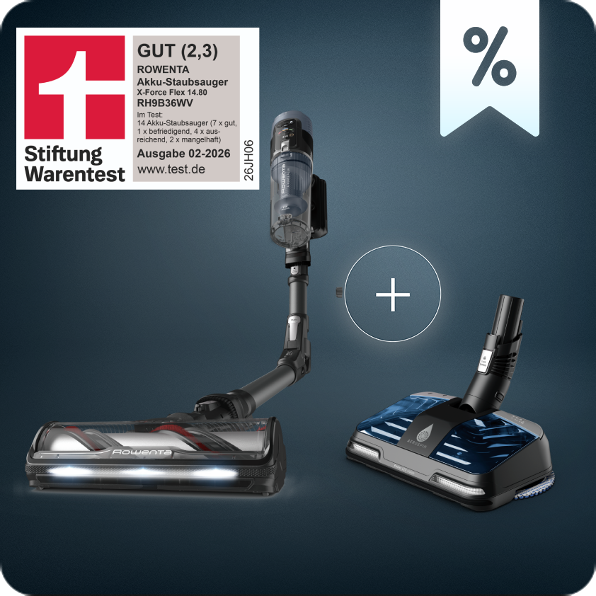 X-Force Flex 14.80 und Aerospin Aqua Düse